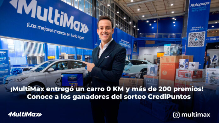 Ganadores CrediPuntos agosto MultiMax