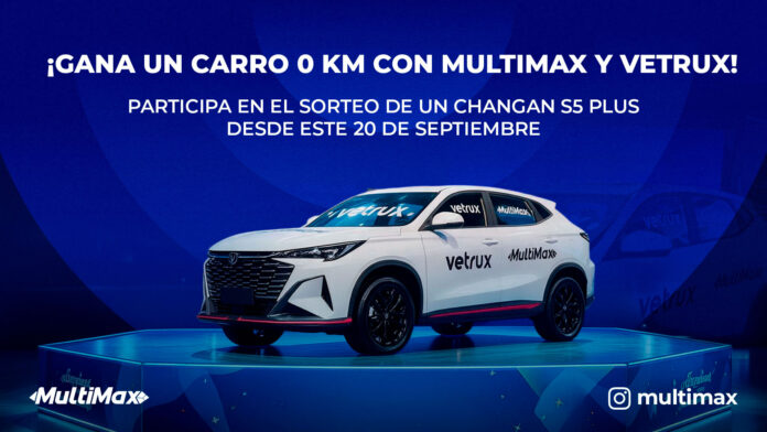 Sorteo - MultiMax - Vetrux - carro Changan - Neuroweb